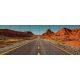 Route 66 stretching through red canyons – kitchen tile 